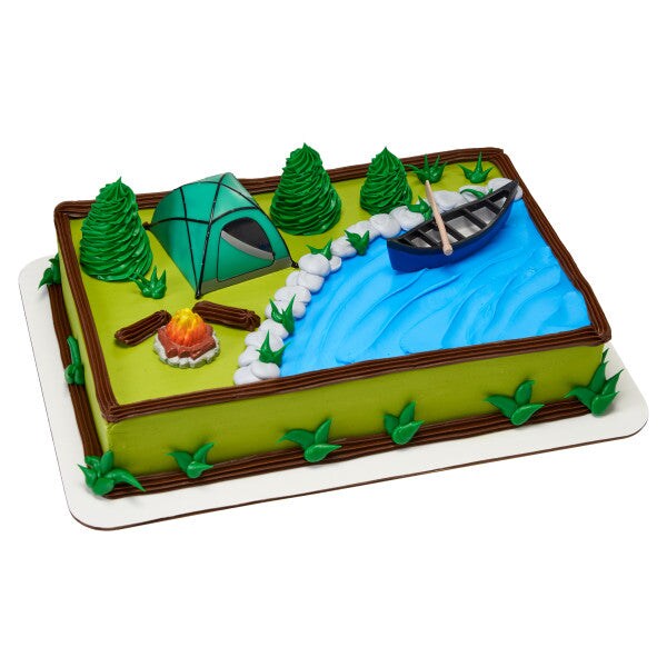 Fireside Camp DecoSet&#xAE; Cake Decoration 