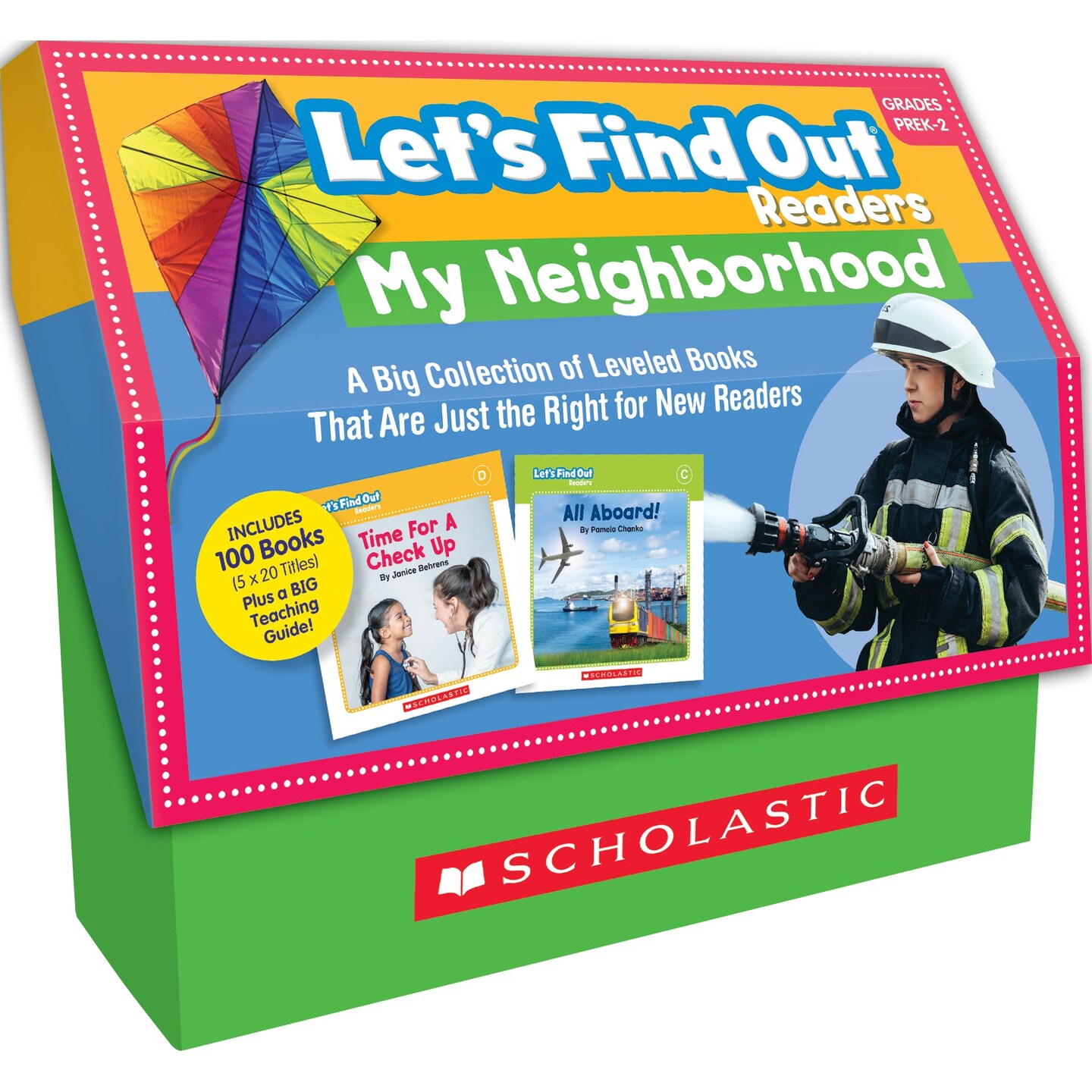 Let&#x27;s Find Out Readers: In the Neighborhood / Guided Reading Levels A-D (Multiple-Copy Set)