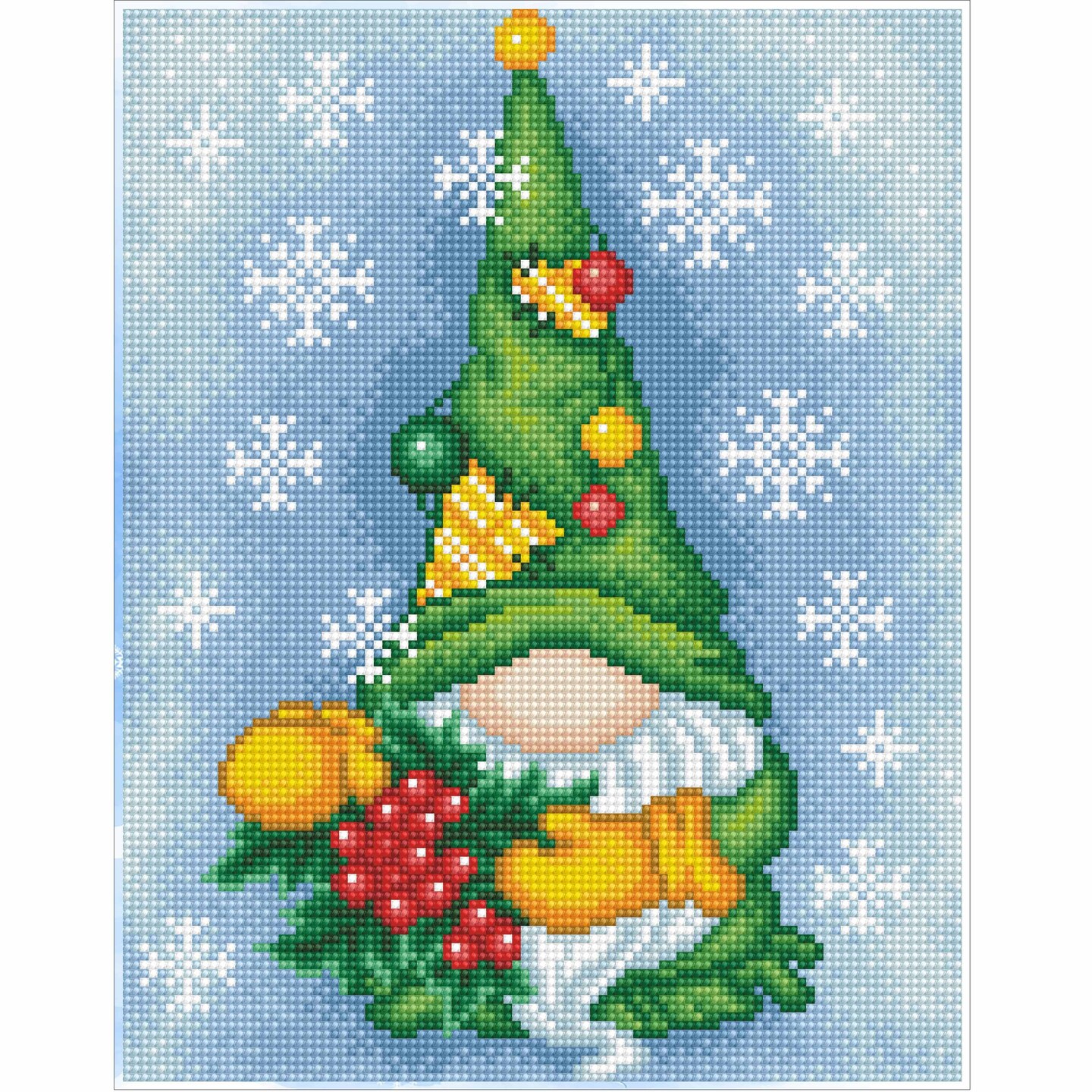 DIAMOND ART BY LEISURE ARTS Diamond Painting Kits For Adults 11&#x22;x14&#x22; Intermediate Green Gnome, Full Drill, Diamond Art Kits, Dimond Art, Diamond Art for Adults, Diamond Art Kit