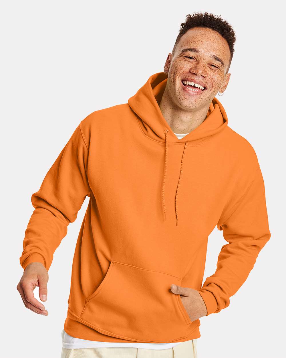 Hanes&#xAE; Ecosmart Long Sleeve Hooded Sweatshirt