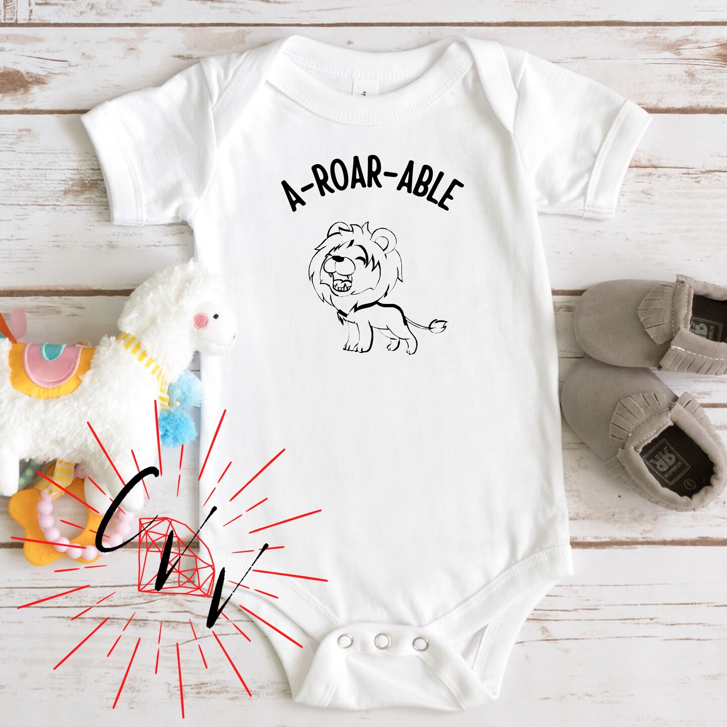 Lion onesie baby sale