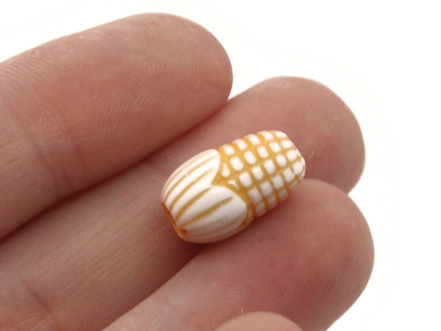 40 15mm Mixed Color Large Hole Multi-color Plastic Corn Beads