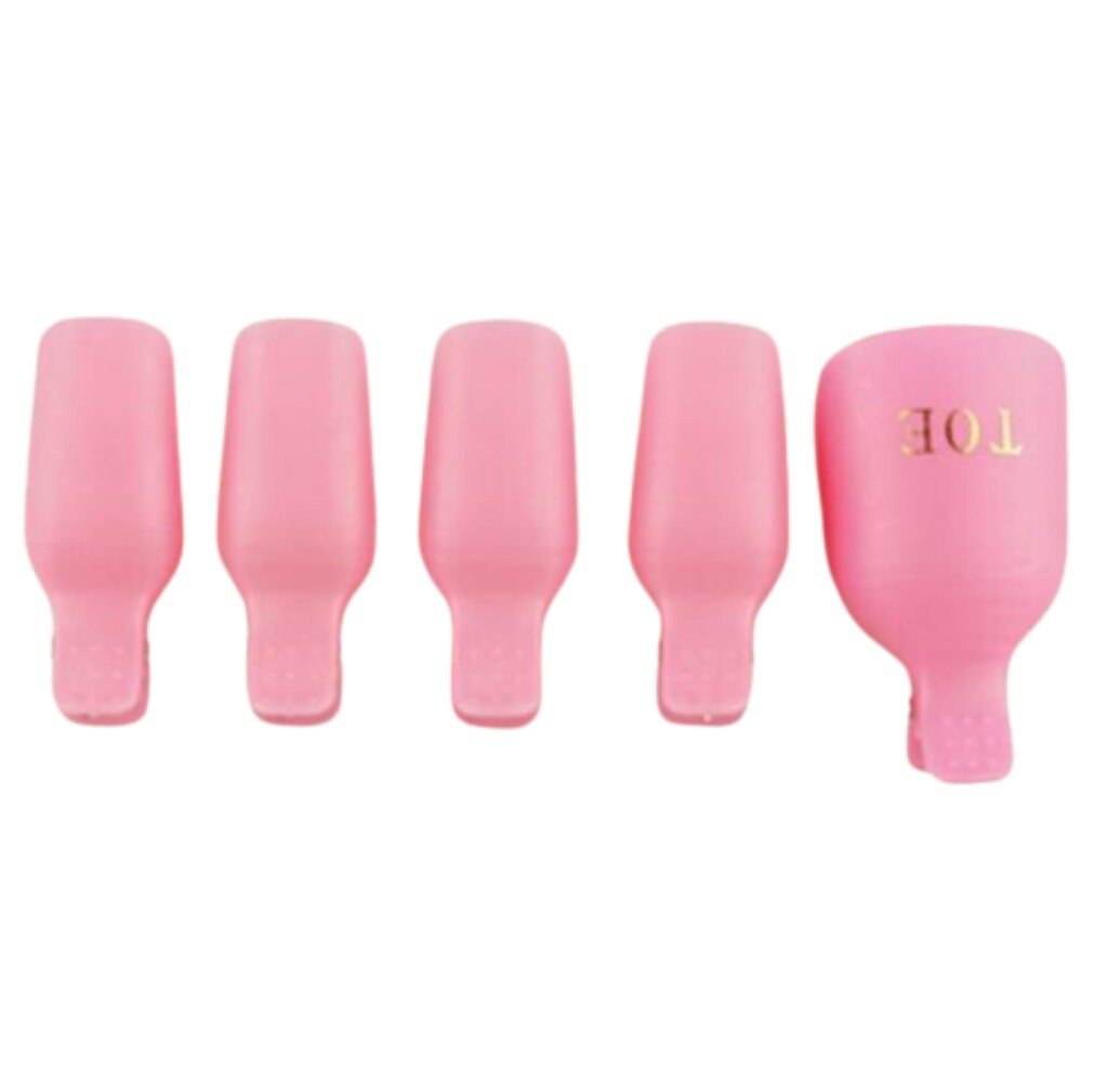 Kitcheniva Soak Off Clip Cap UV Gel Polish Remover For Toe Nails
