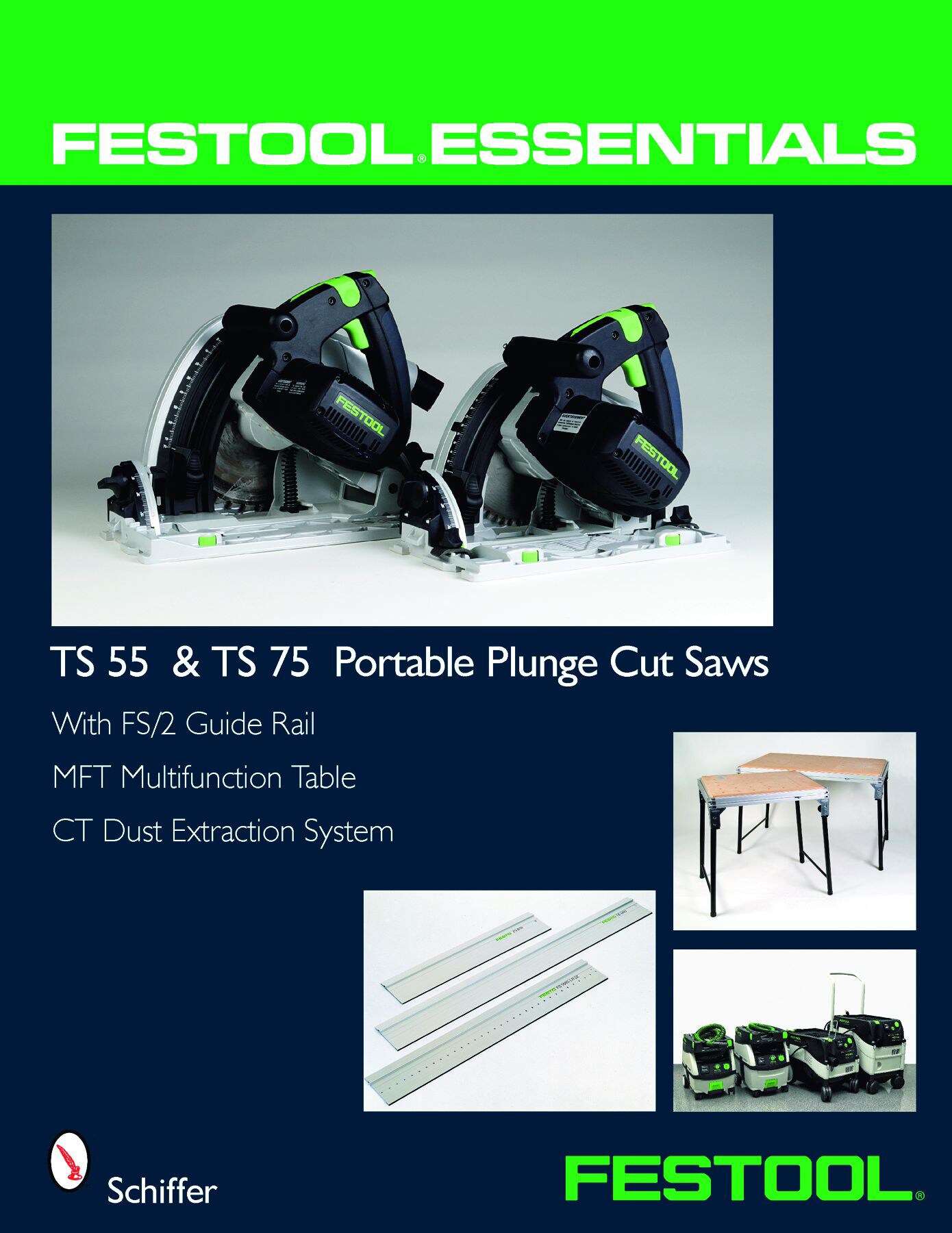 Festool TS-75 Plunge Saw Anti-Tipping Assist – 3D Printed, Front & Rear