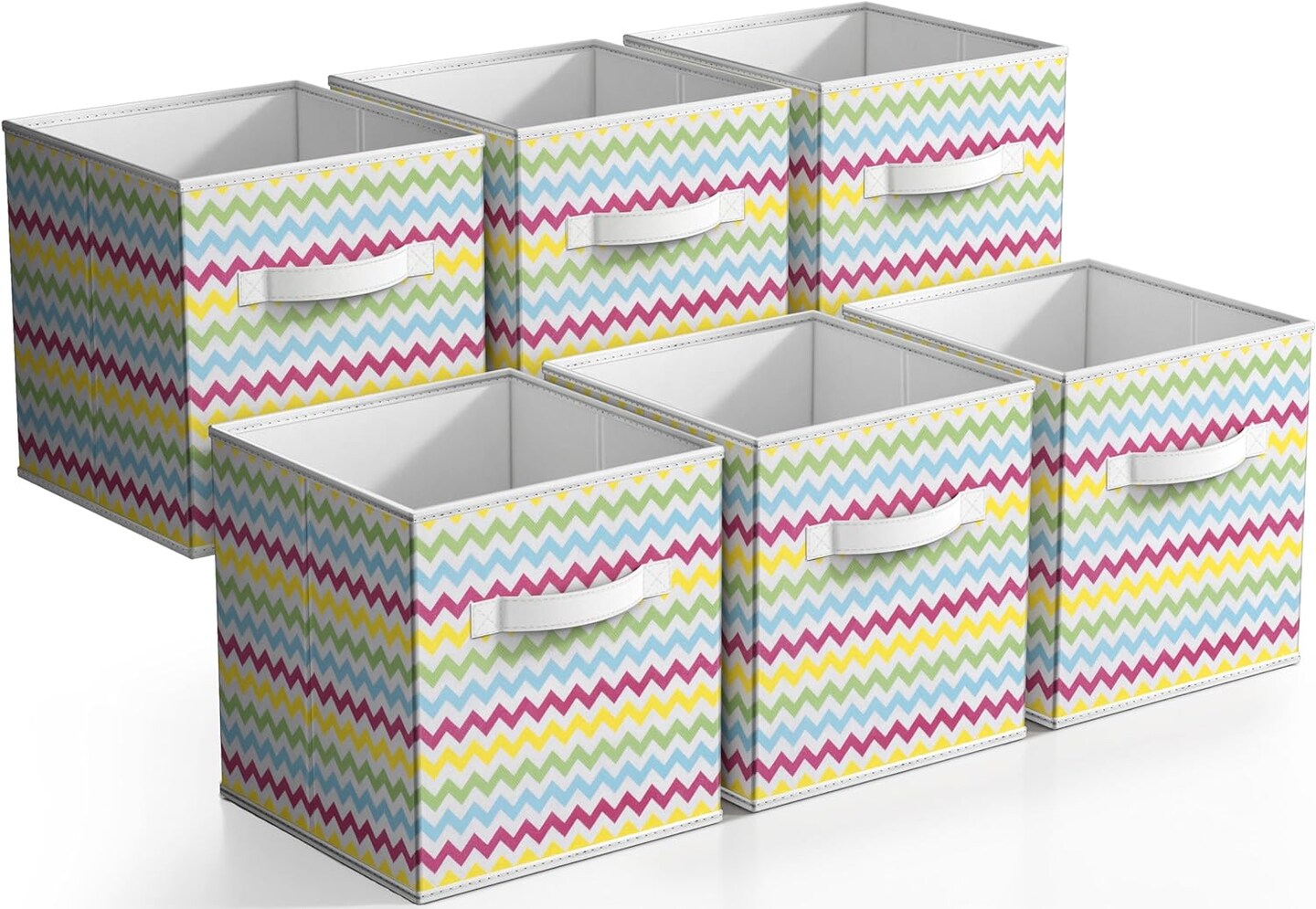 Sorbus Fabric Collapsible Cube Storage Bins Set (6 Pack) | Michaels