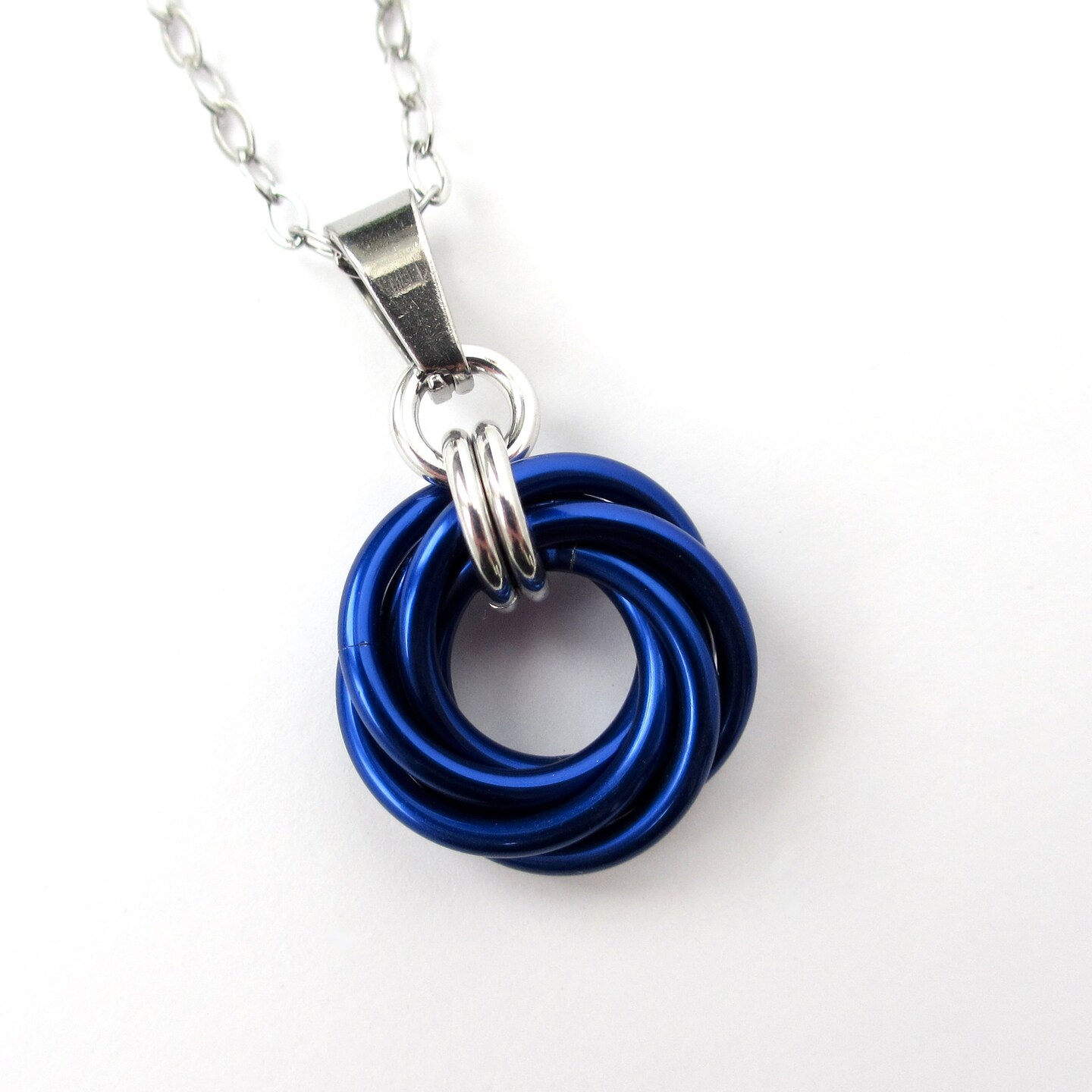 Cobalt blue sale pendant necklace