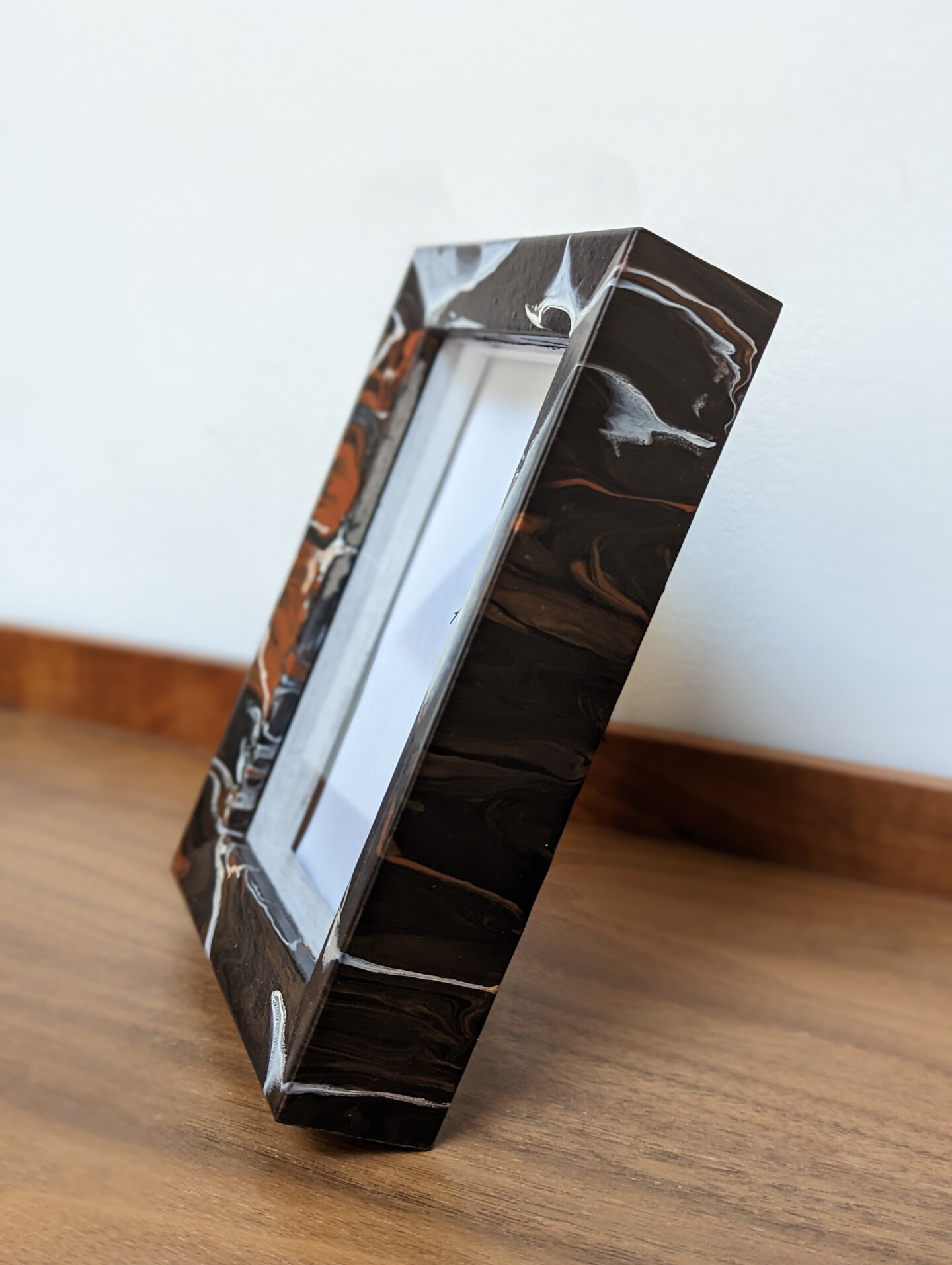Dramatic Chocolate Tones 4x6 Picture Frame