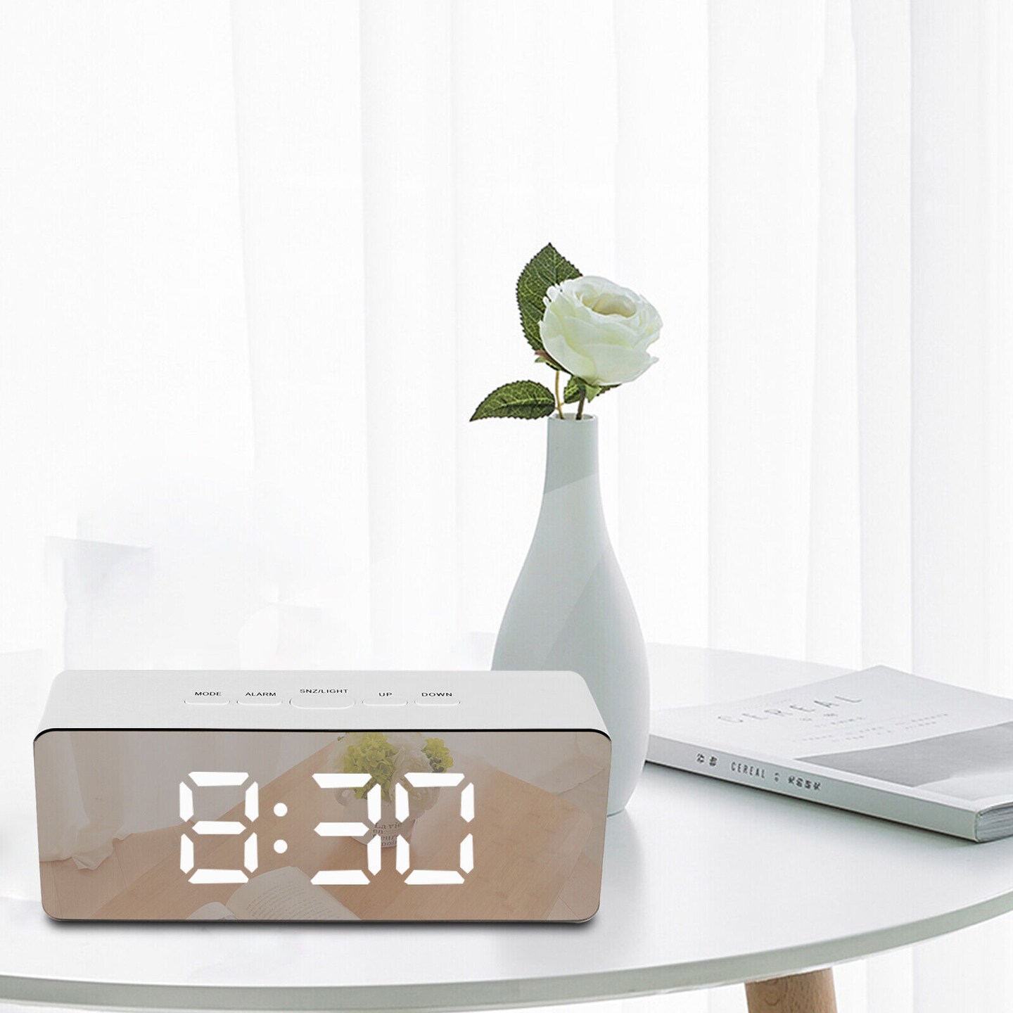 High Quality Mirror LED Digital Clock