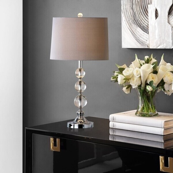 Safavieh   Lighting Keeva Crystall Ball Lamp Clear / Grey