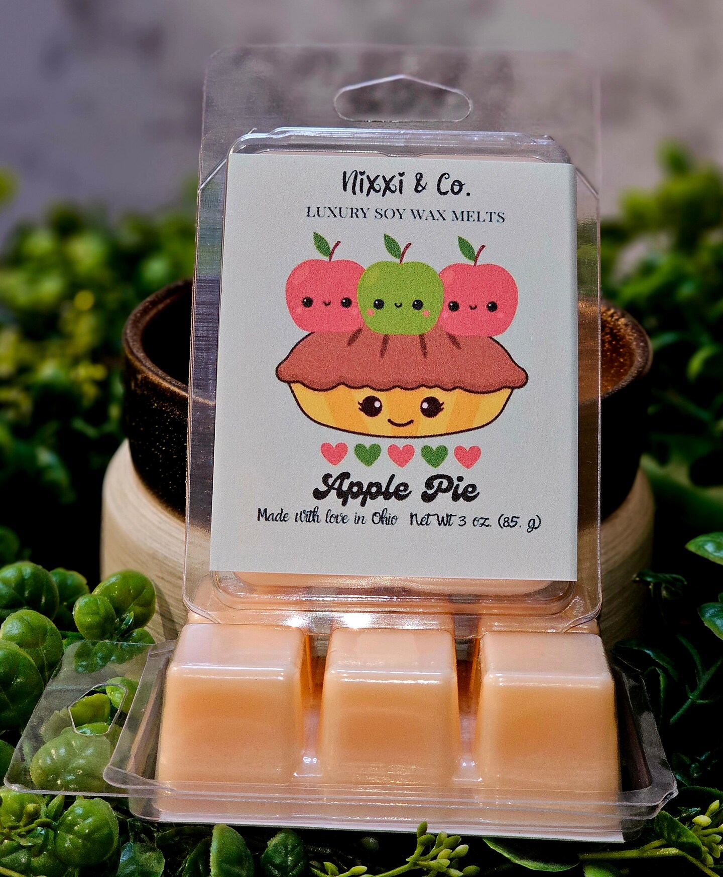 Non-Toxic Soy Wax Melts Apple Pie Scent