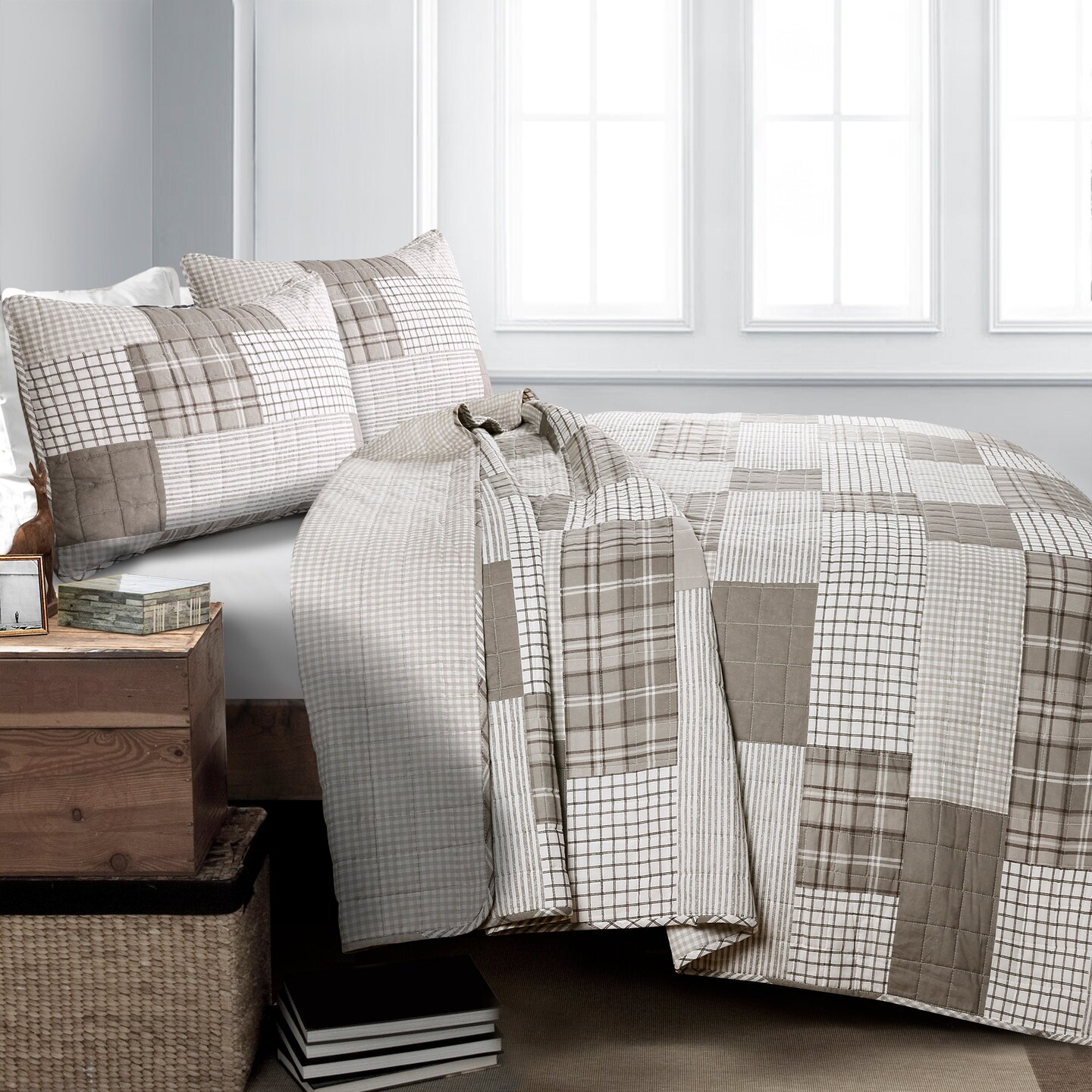 Greenville 3 Piece Quilt Set