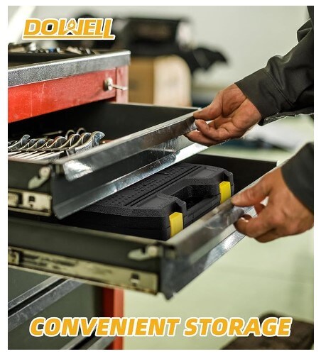 10 Piece Mini Portable Tool Kit,Home Repair Hand Tool Kit with Plastic Tool Box Storage Case