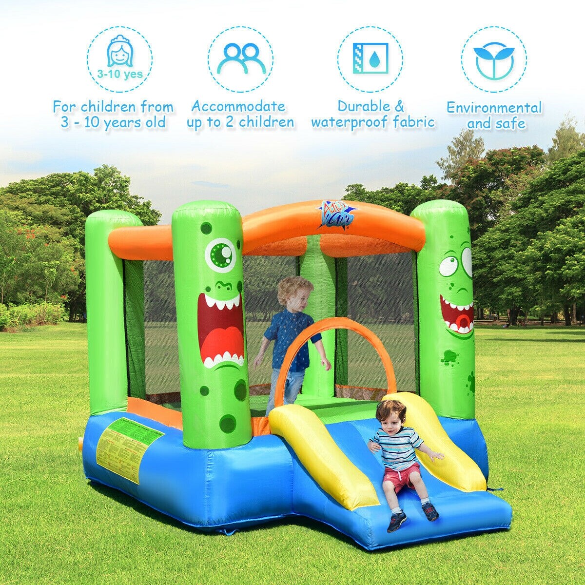 Inflatable Bounce House Jumper Castle Kids Playhouse