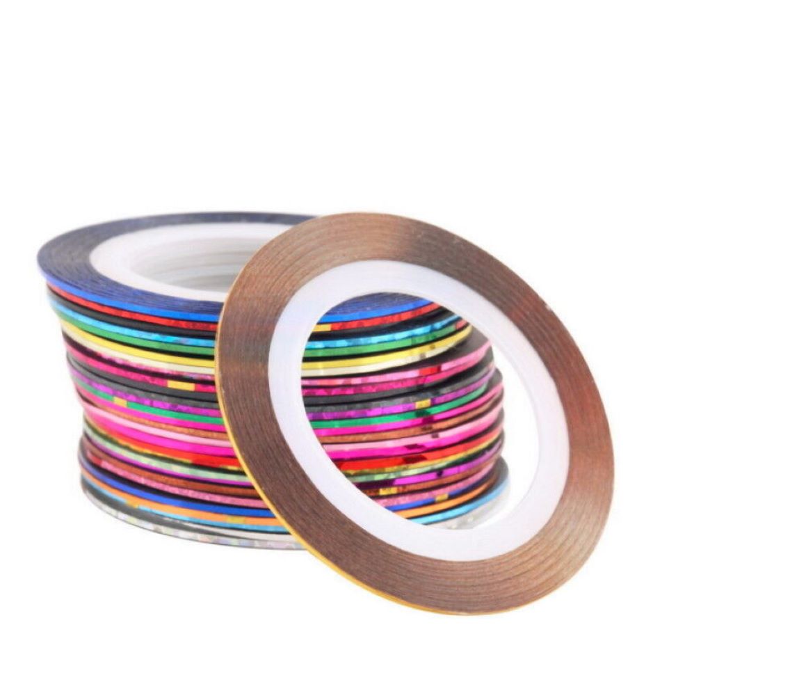 Kitcheniva Nail Striping Tape Line Roll Nail Art Decoration 15 Pcs