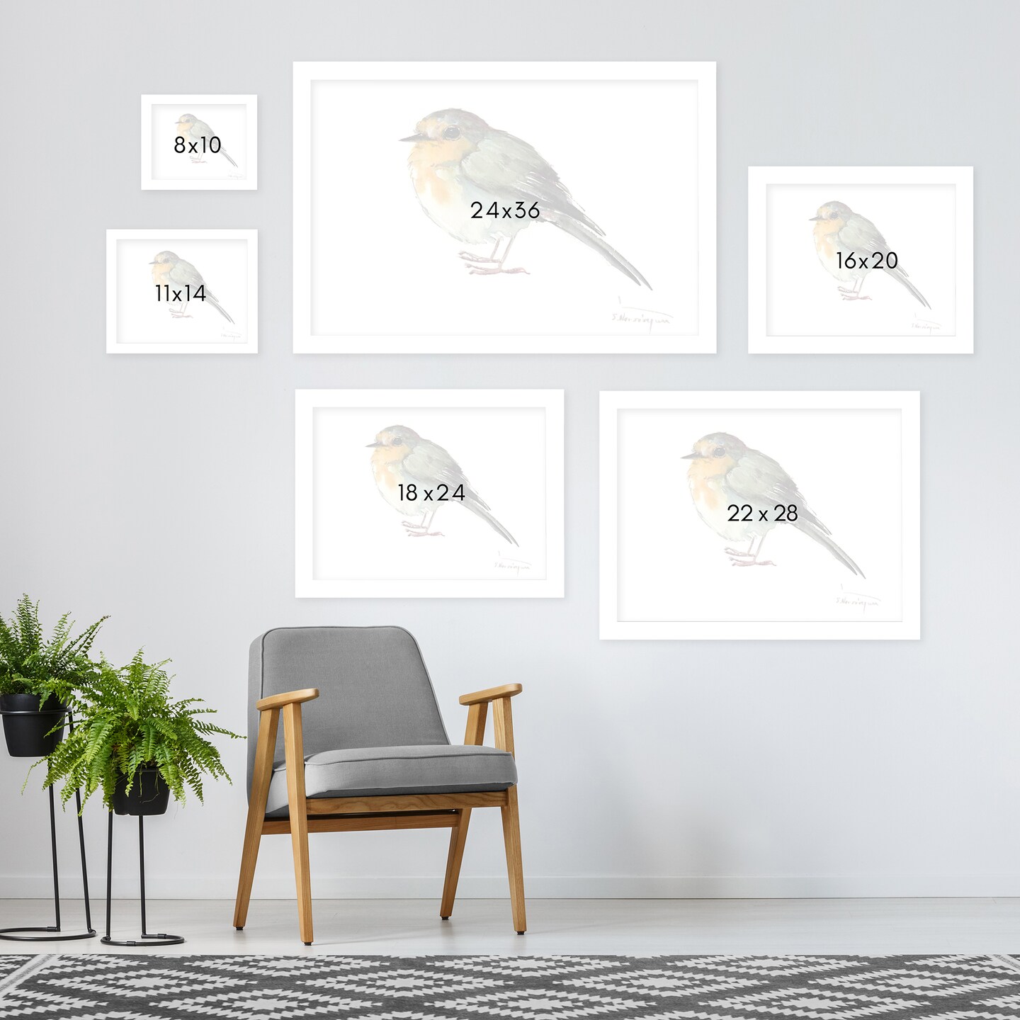 Sparrow by Suren Nersisyan  Framed Print - Americanflat
