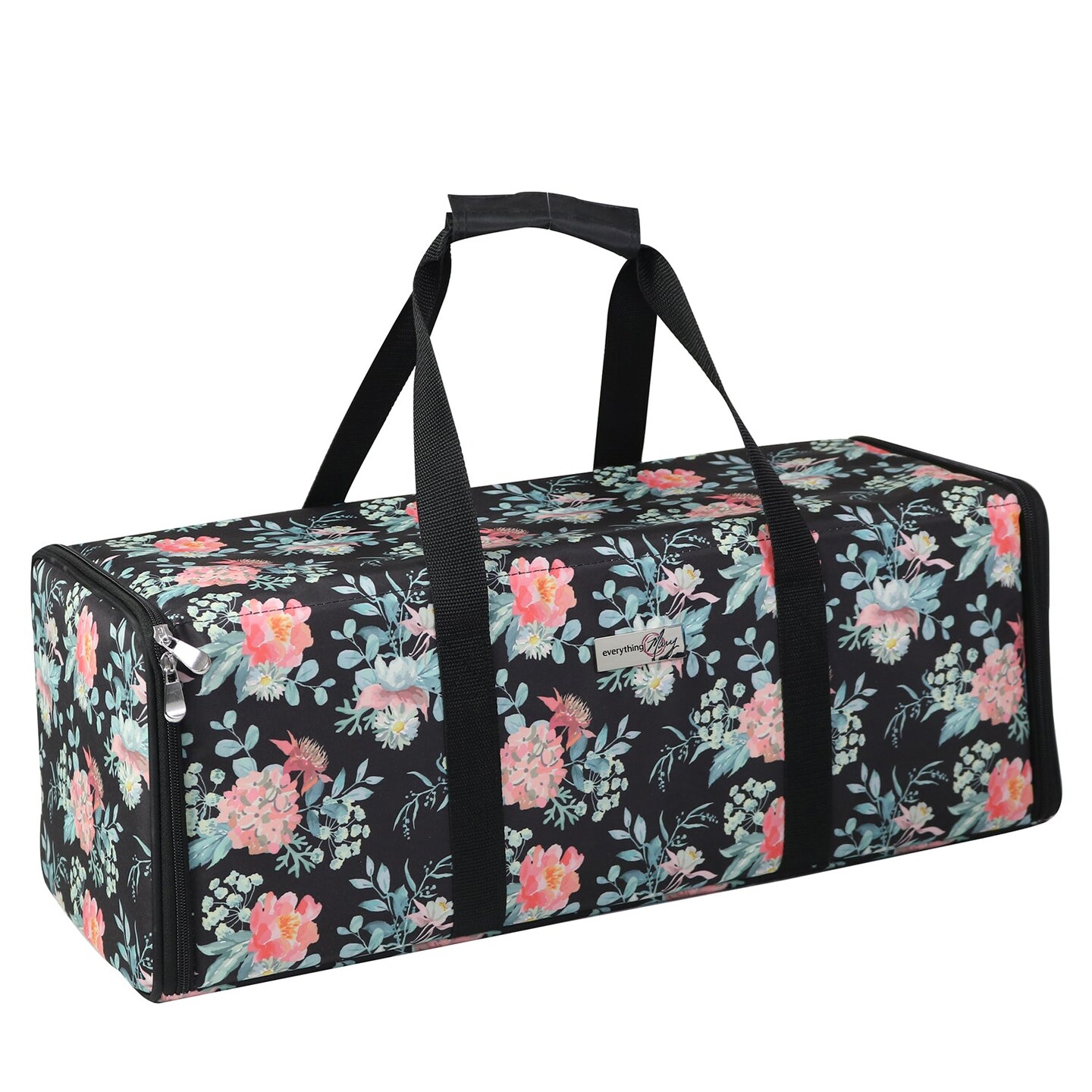 Die Cut Carrying Carrying Case for Cricut Explore & ScanNCut DX, Floral Print