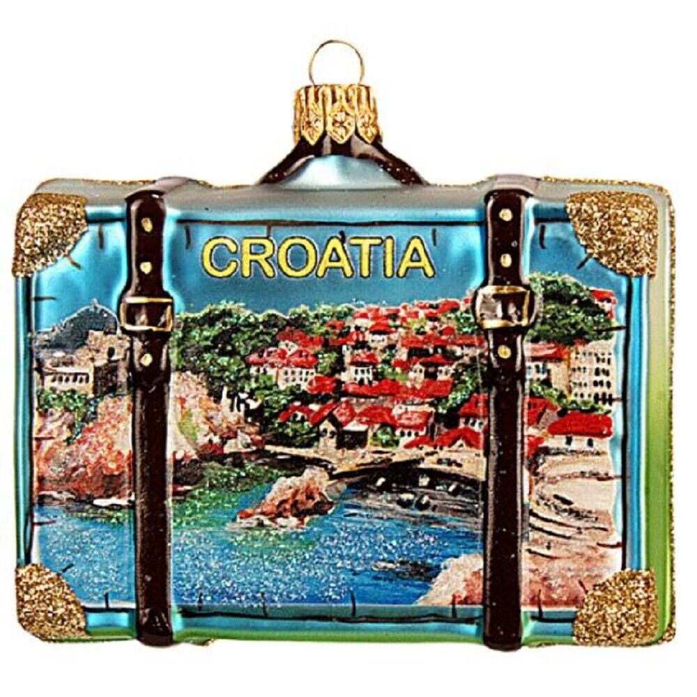 Polish Glass Christmas Tree Ornament Decoration