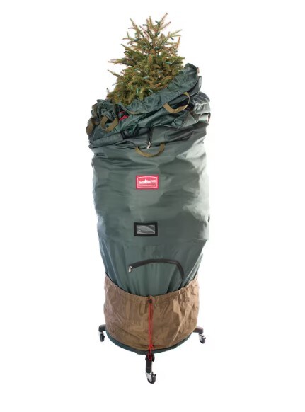 TreeKeeper Rolling Tree Stand and Large Upright Tree Storage Bag