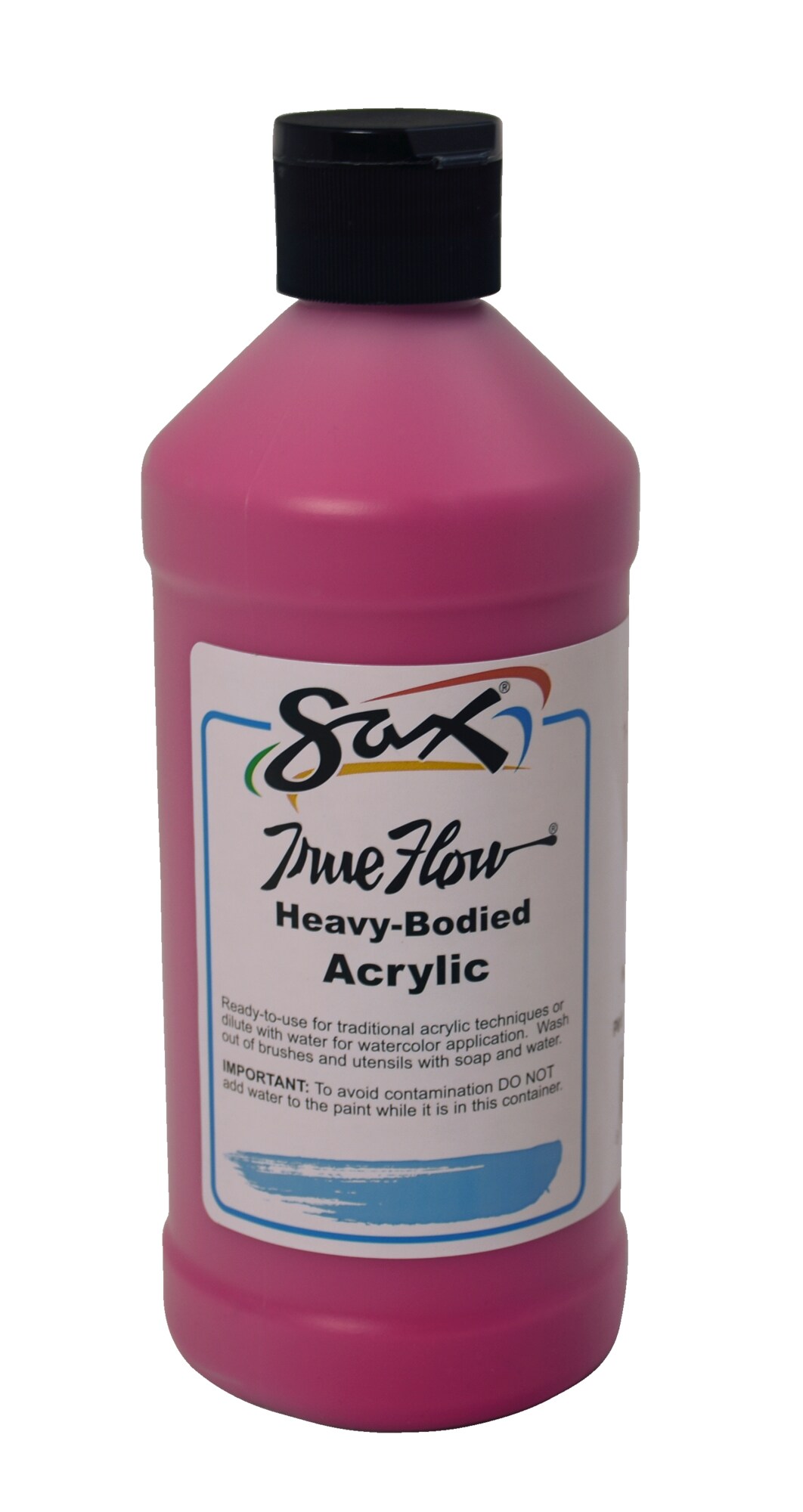 Sax True Flow Heavy Body Acrylic Paint, Quart, Magenta