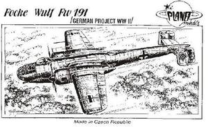1/72 Focke-Wulf Fw 191 1/72