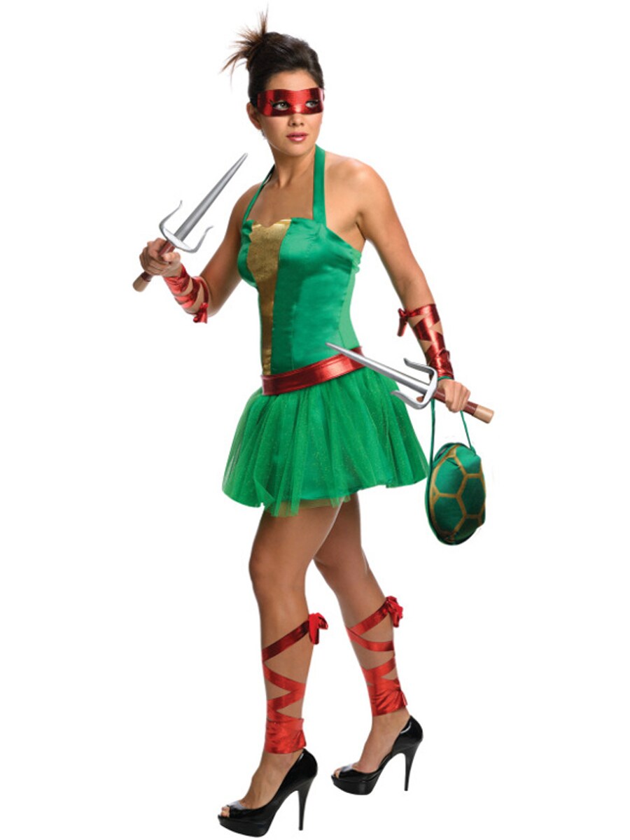 Womens Teenage Mutant Ninja Turtles Raphael Dress Costume
