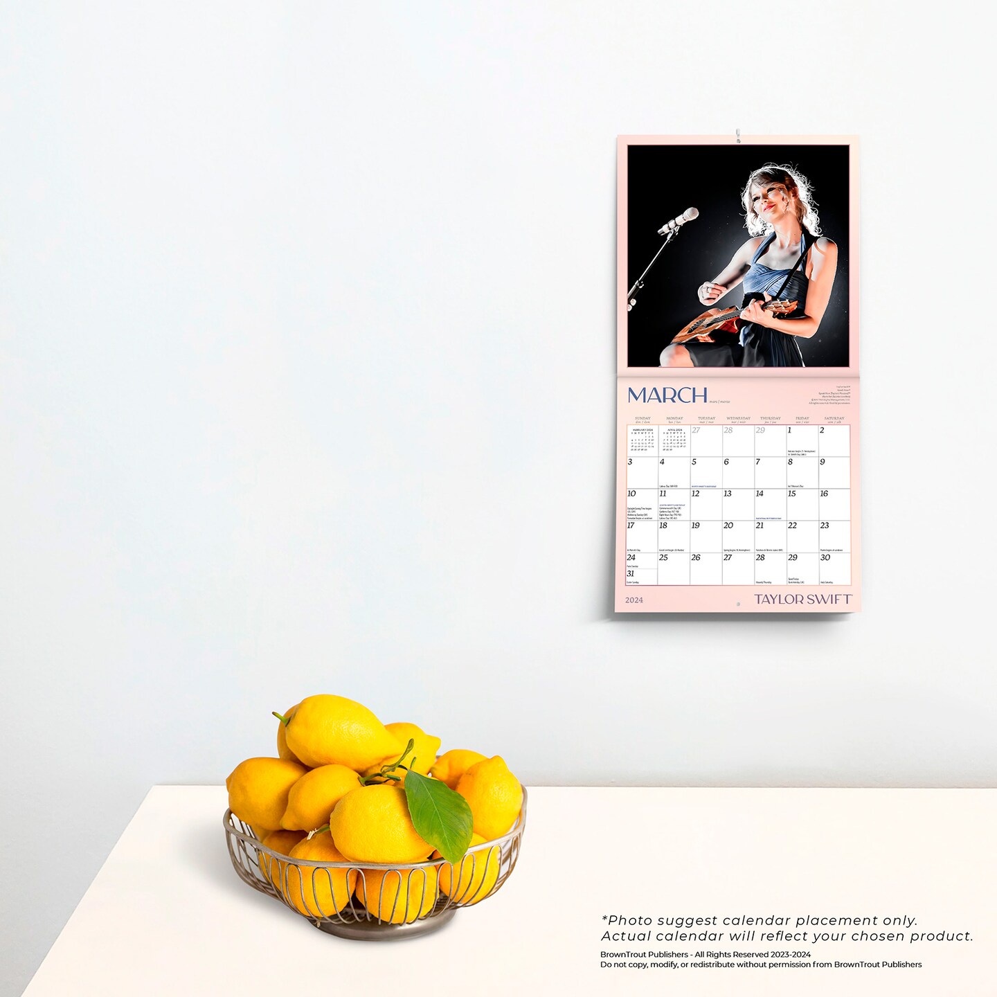Fruits Baskets 2024 Wall Calendar 