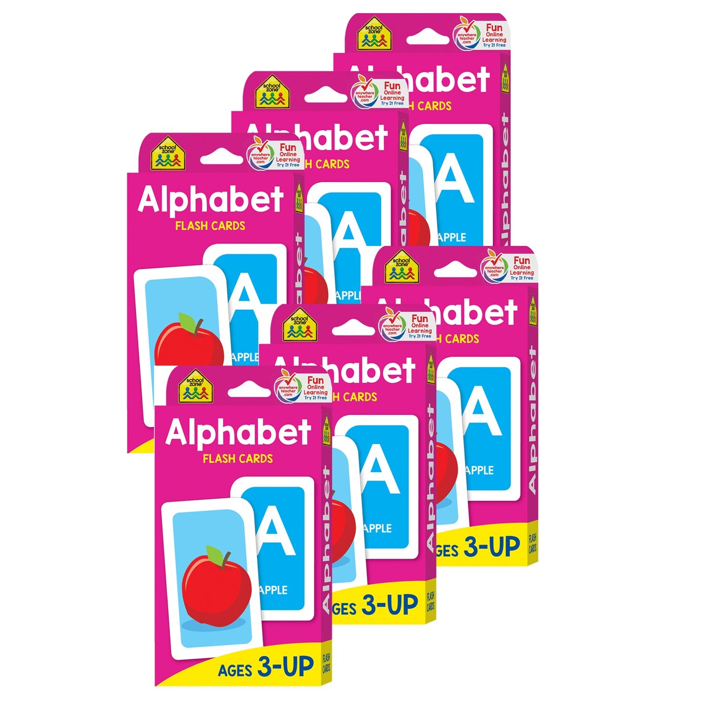 Alphabet Flash Cards 6 Packs Michaels