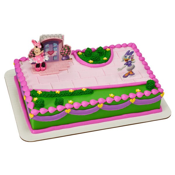 Minnie Mouse Happy Helpers DecoSet&#xAE; Cake Decoration