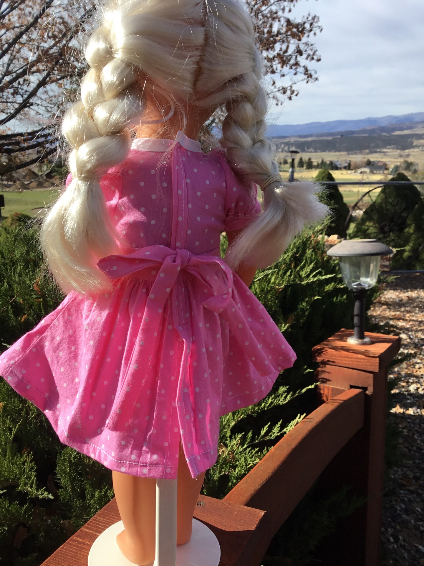 Retro Hot Pink Dress For American Girl My Generation 18 Inch Doll