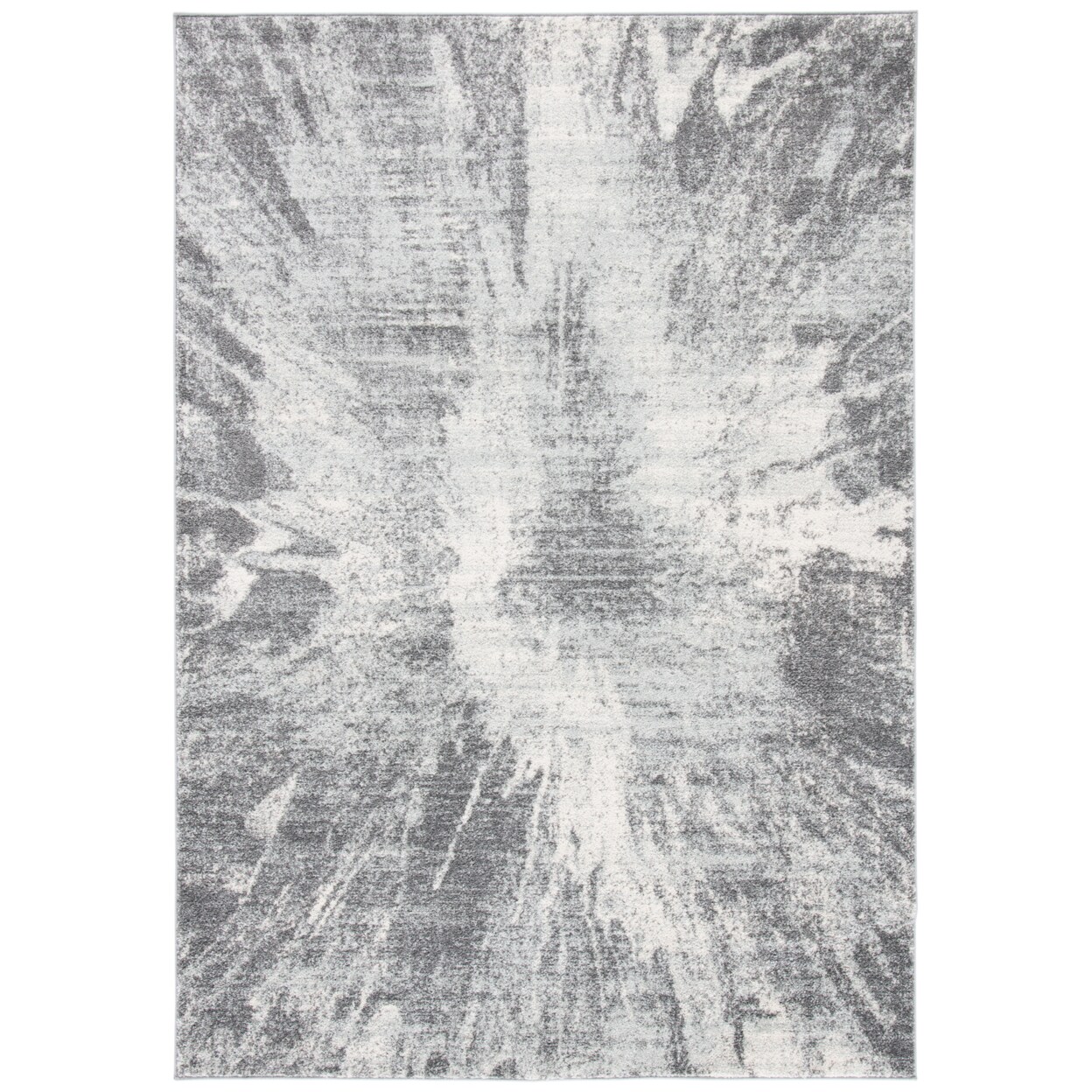 Safavieh Tulum Collection Tul228A Ivory / Grey Rug Modern Area Rug Rustic