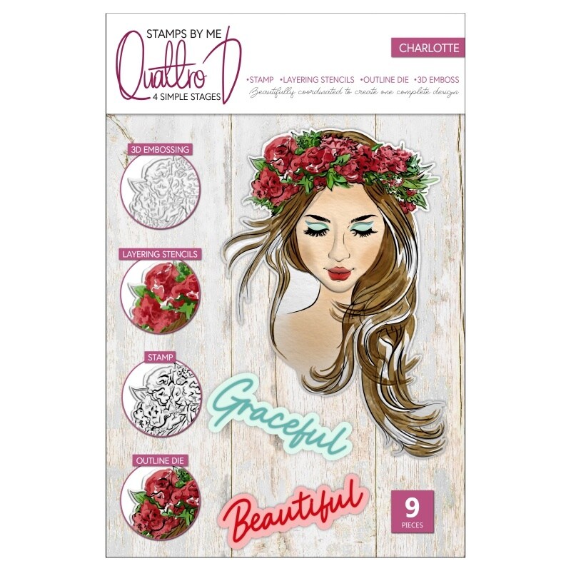 Stamps By Me Quattro D SetCharlotte Michaels