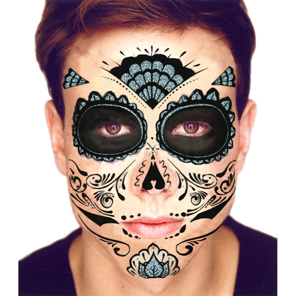 Skull-Face Tattoo | Tattoos by Marc (www.nolimit-tattoo.com)… |  Steven_Rohner | Flickr