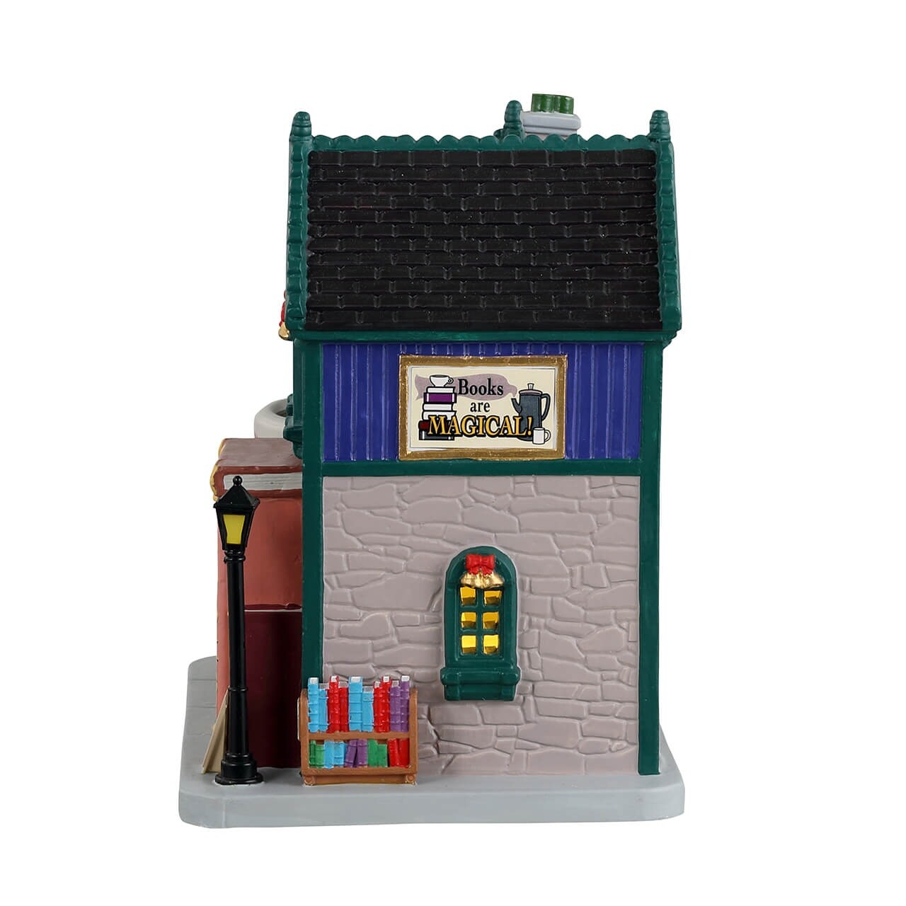 Lemax&#xA9; Caddington Village&#x2122;: Books And Brews Cafe