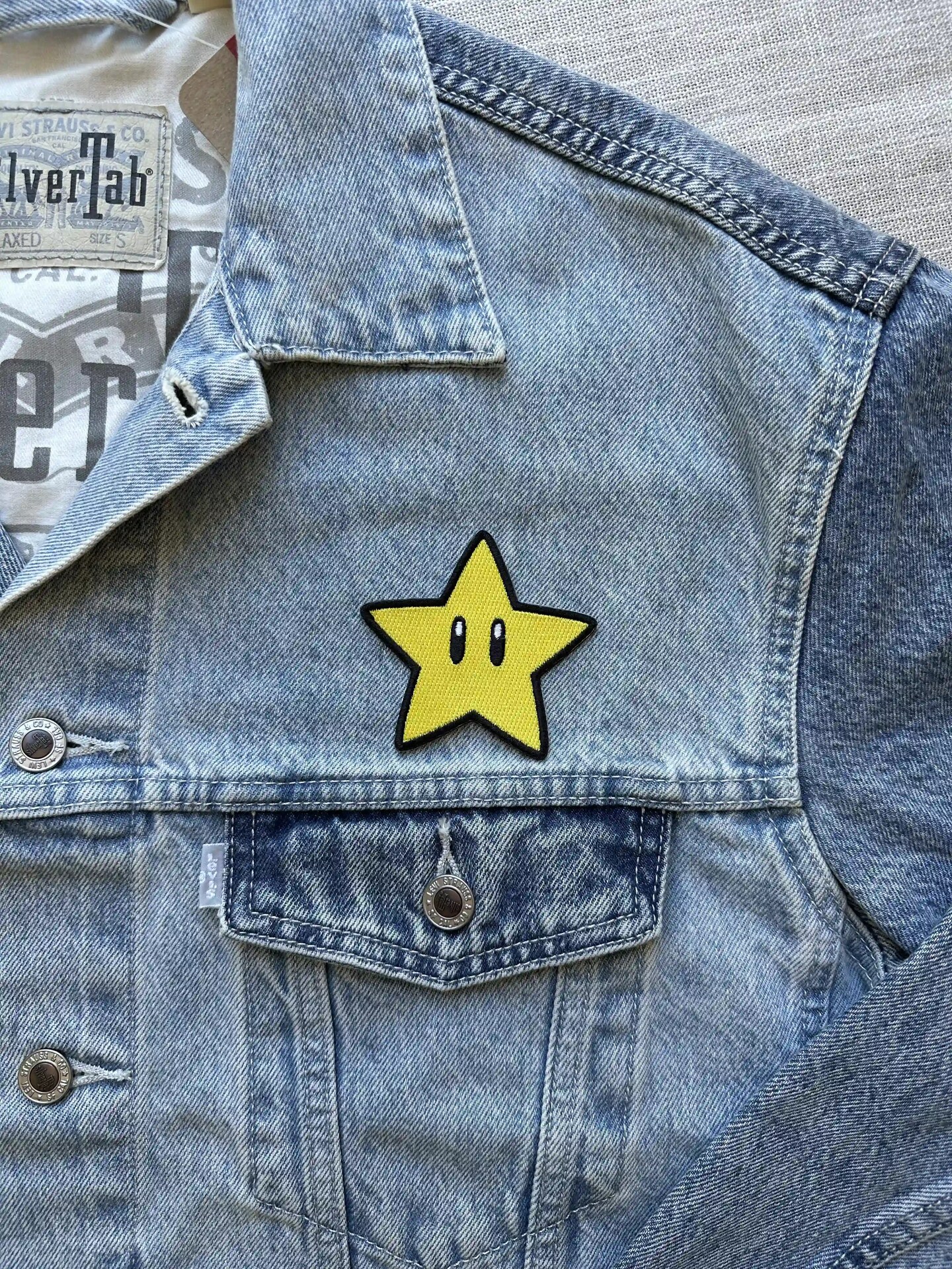Star Patch | Super Mario Game I Embroidered | MakerPlace by Star Patch | Super Mario Game I Embroidered | MakerPlace by