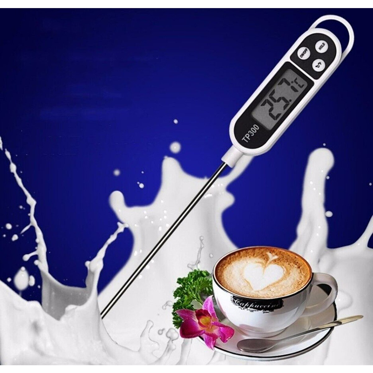 Stainless Steel Digital Cooking Thermometer