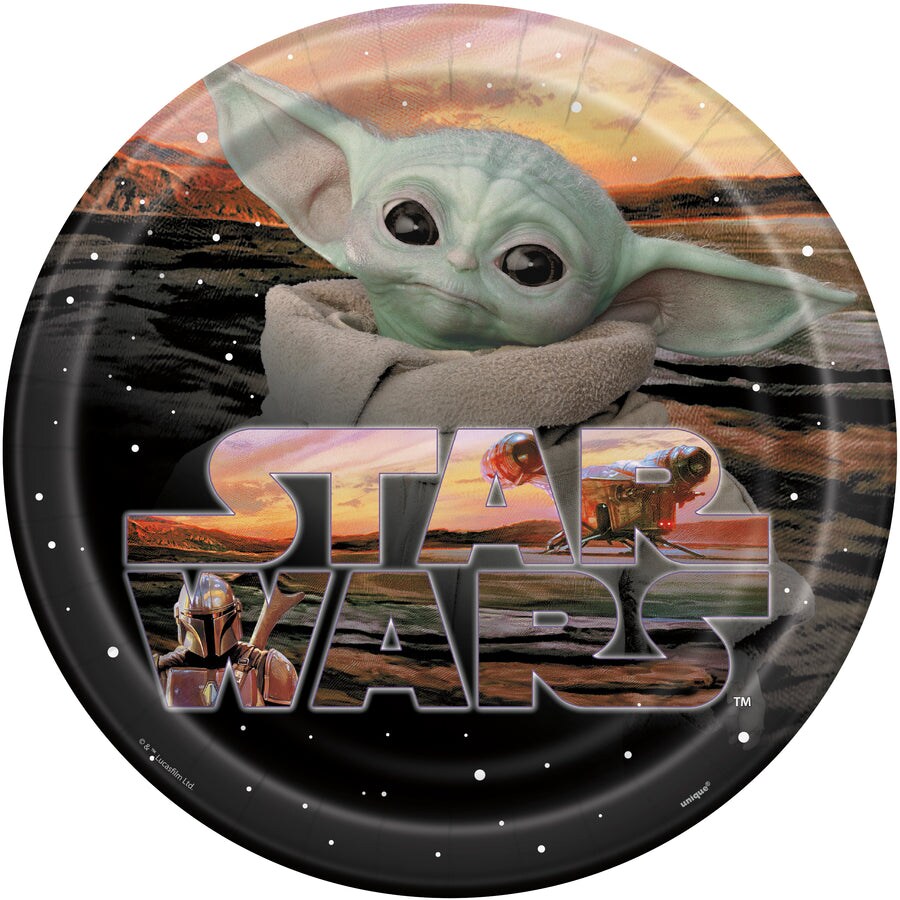 Star Wars Mandalorian The Child 9&#x22; Plate