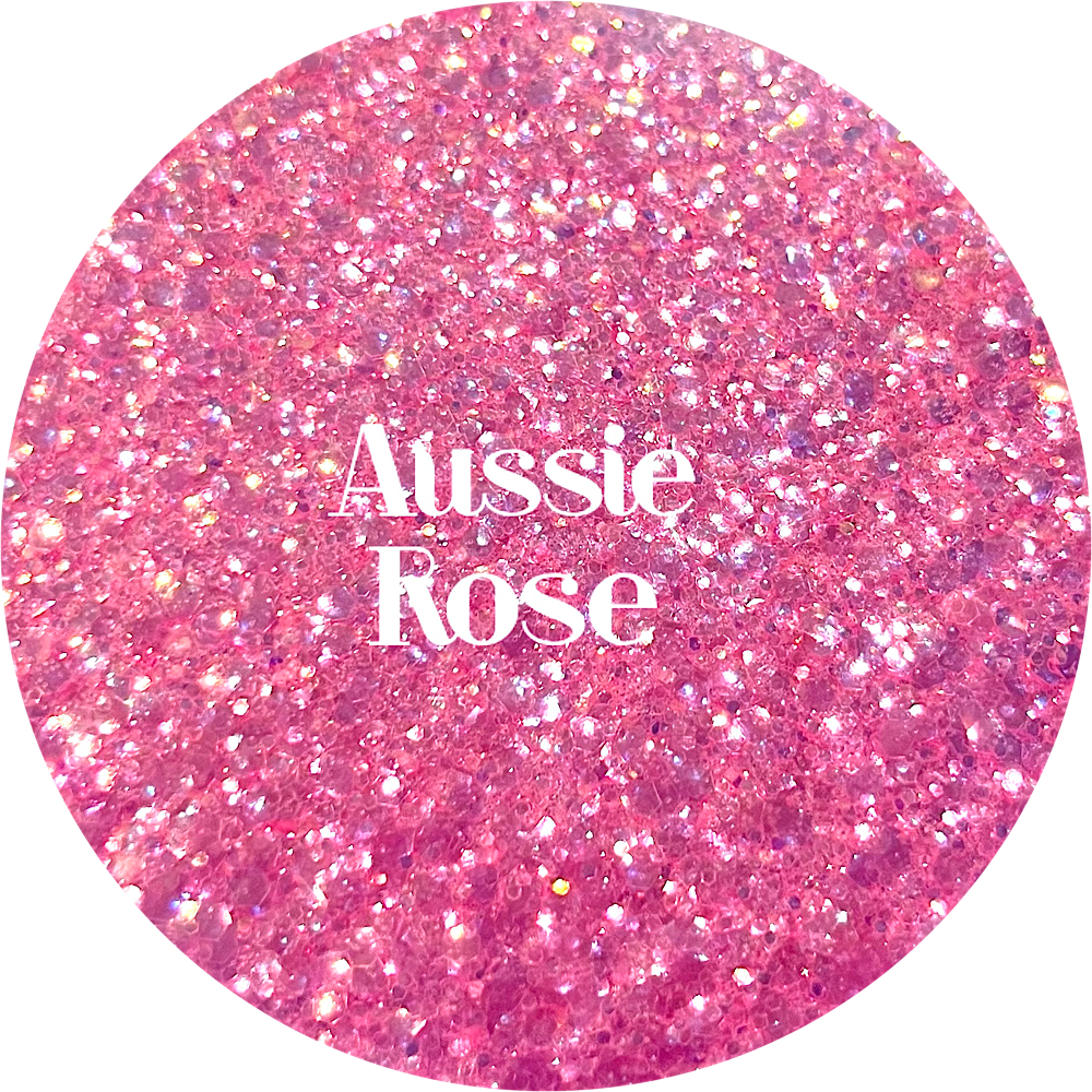 Polyester Glitter - Aussie Rose by Glitter Heart Co.&#x2122;