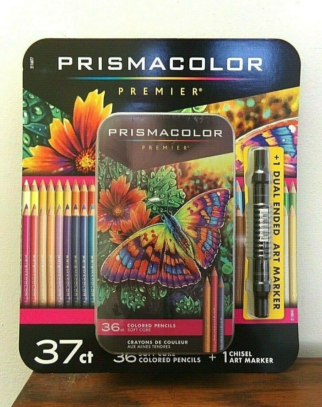 Prismacolor Soft Core Colored Pencil 36pcs plus 1pc Dual Tip Marker
