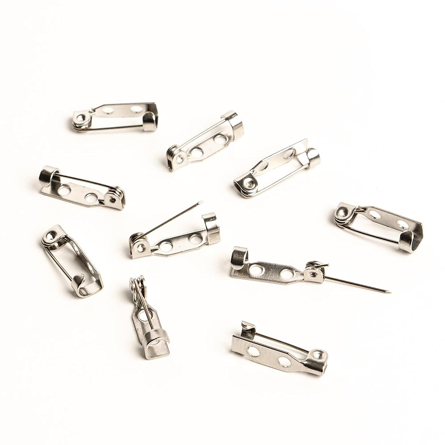 John Bead Stainless Steel Silver Bar Pins | Michaels