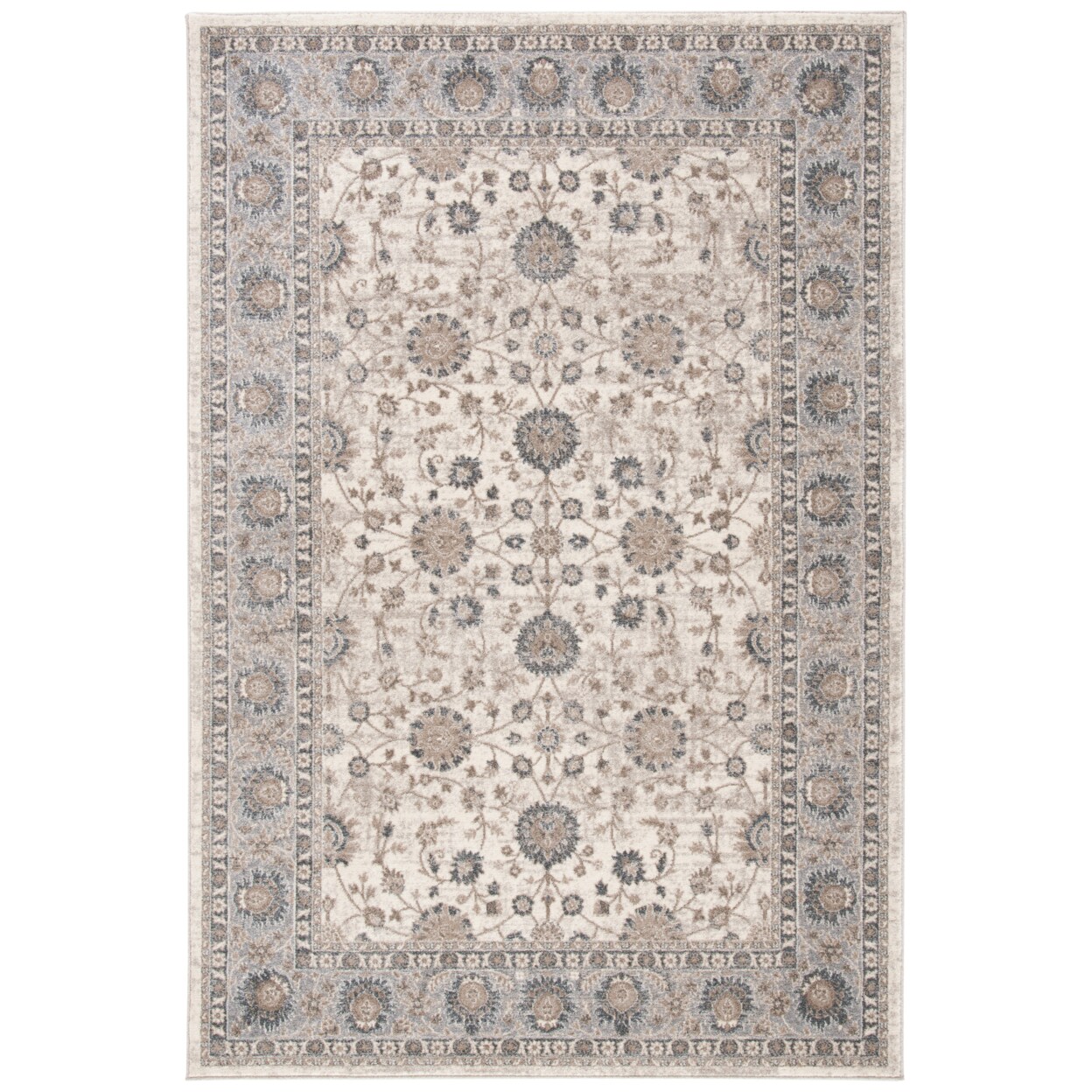 Safavieh Sofia Collection Sof330d Ivory / Grey Rug