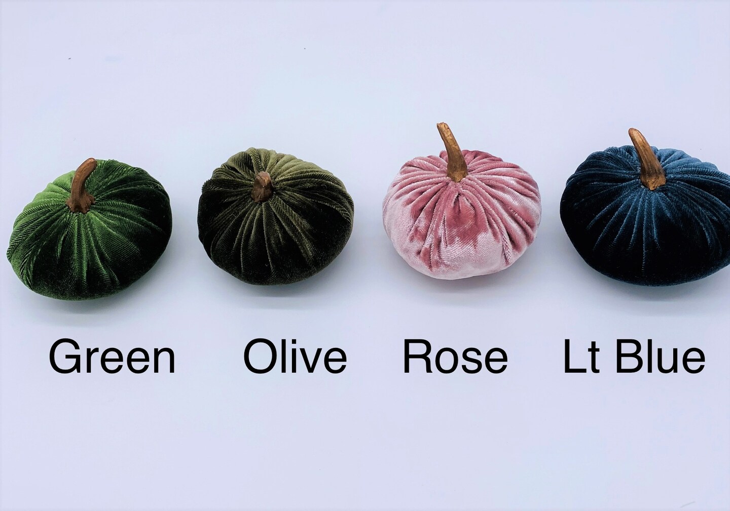 Mini Velvet Pumpkins;  Fall Decor: Tier Tray Decor Ideas, 7.00 Each product 4