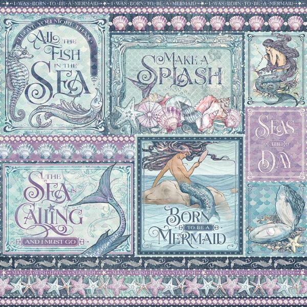 Seas The Day Paper - Make A Splash - Graphic 45