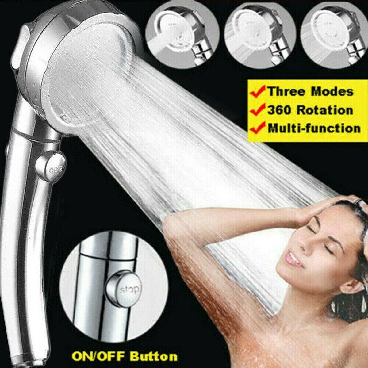 Humanized Shower Head with Hose