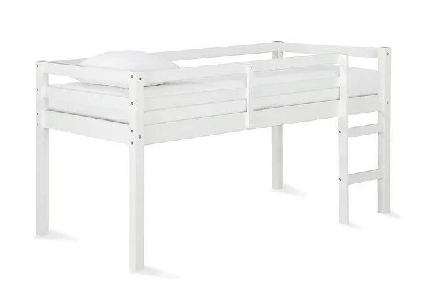White Benson Junior Twin Loft Bed