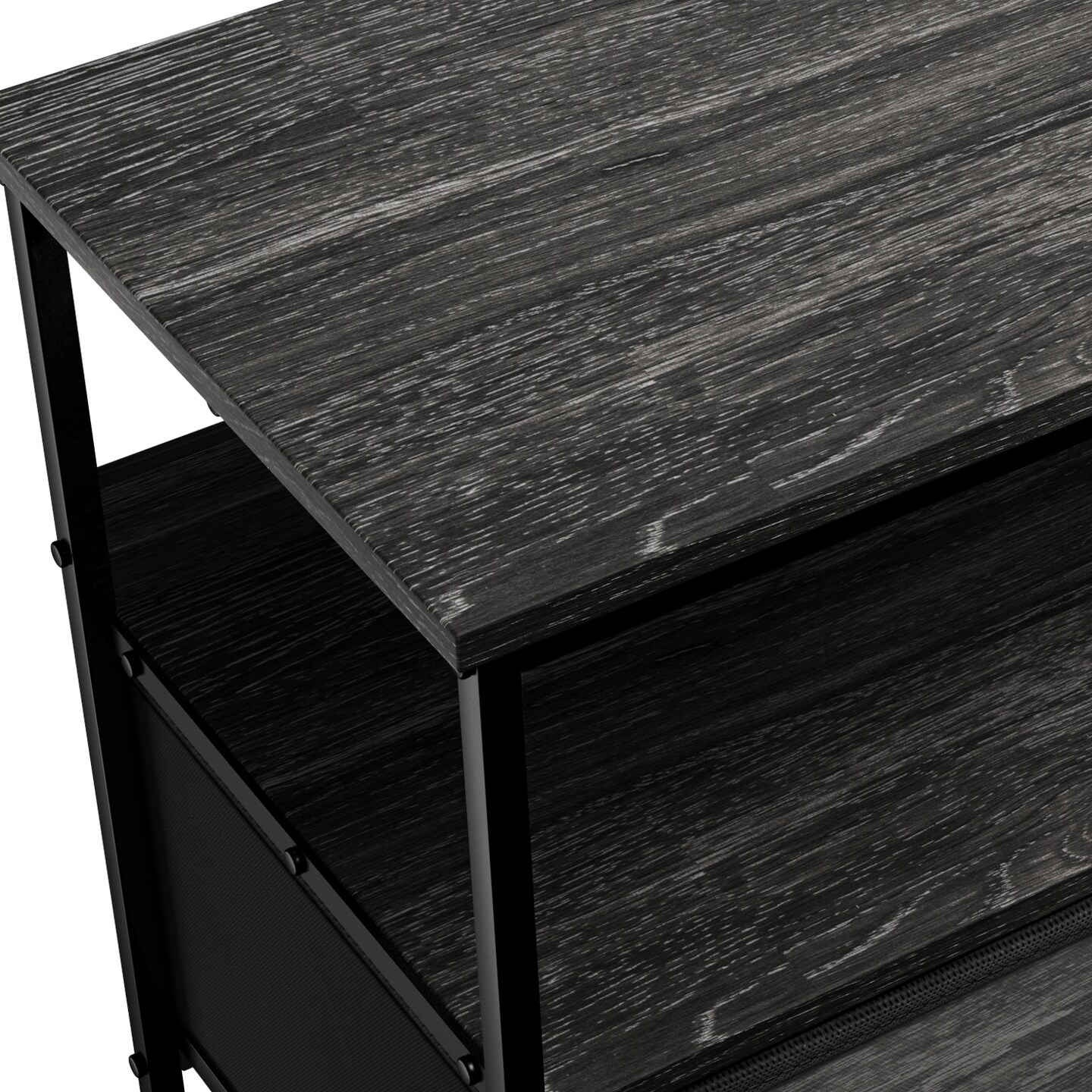 Sorbus TV Stand Dresser with 2 Drawers - Television Riser Chest with Storage - Bedroom, Living Room, Closet, &#x26; Dorm Furniture