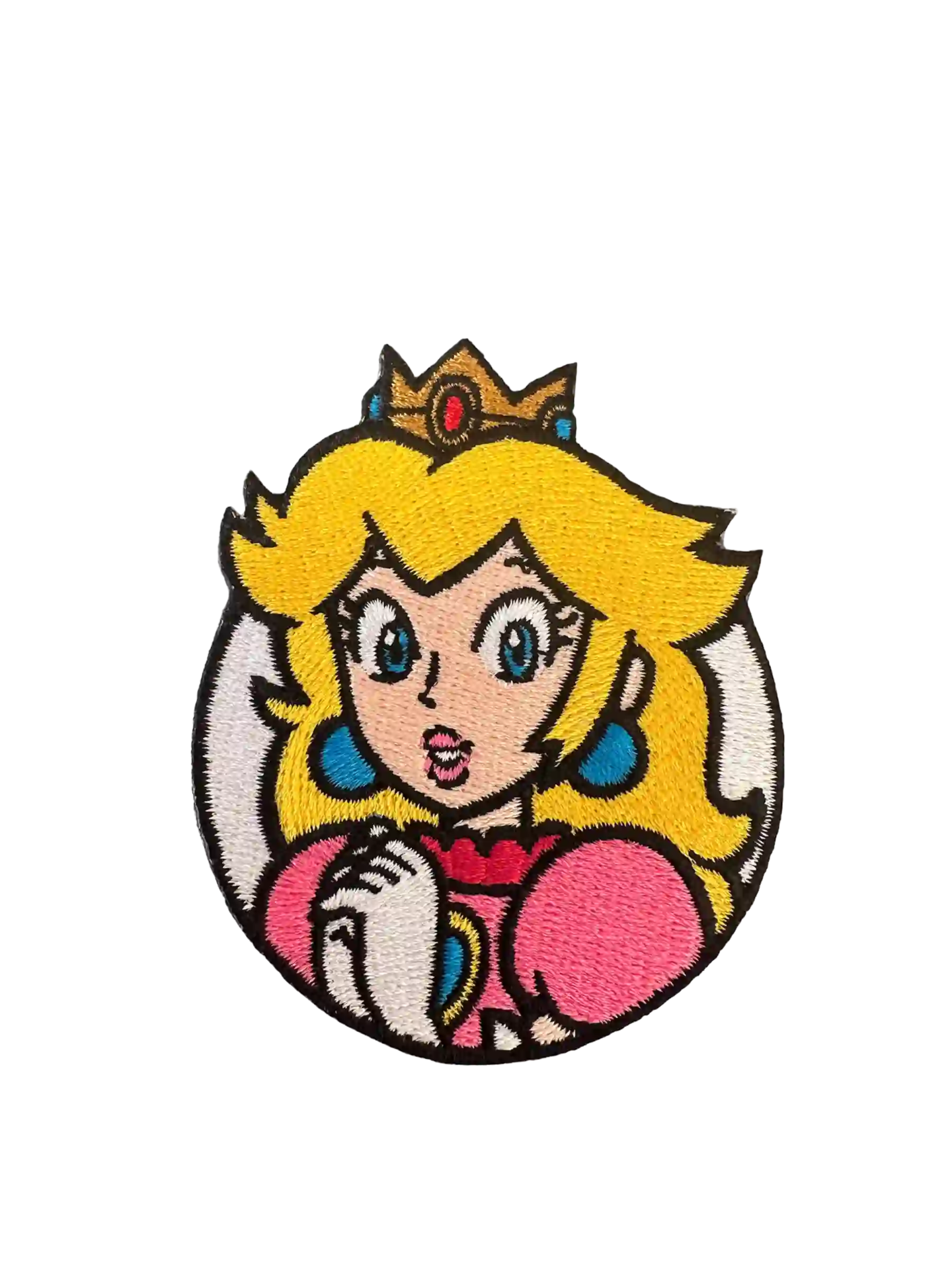 Super Mario Bros. 'Mario Carrying Peach' Embroidered Patch — Little Patch Co