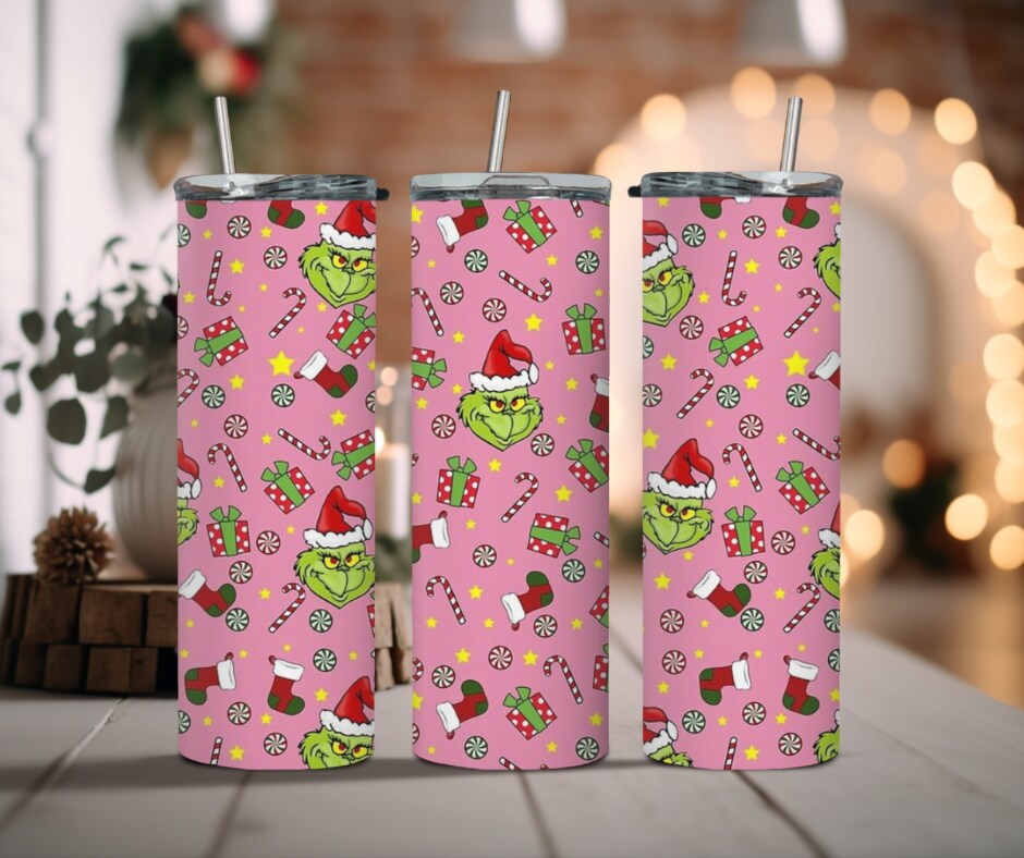 The Grinch Inspired Tumbler 