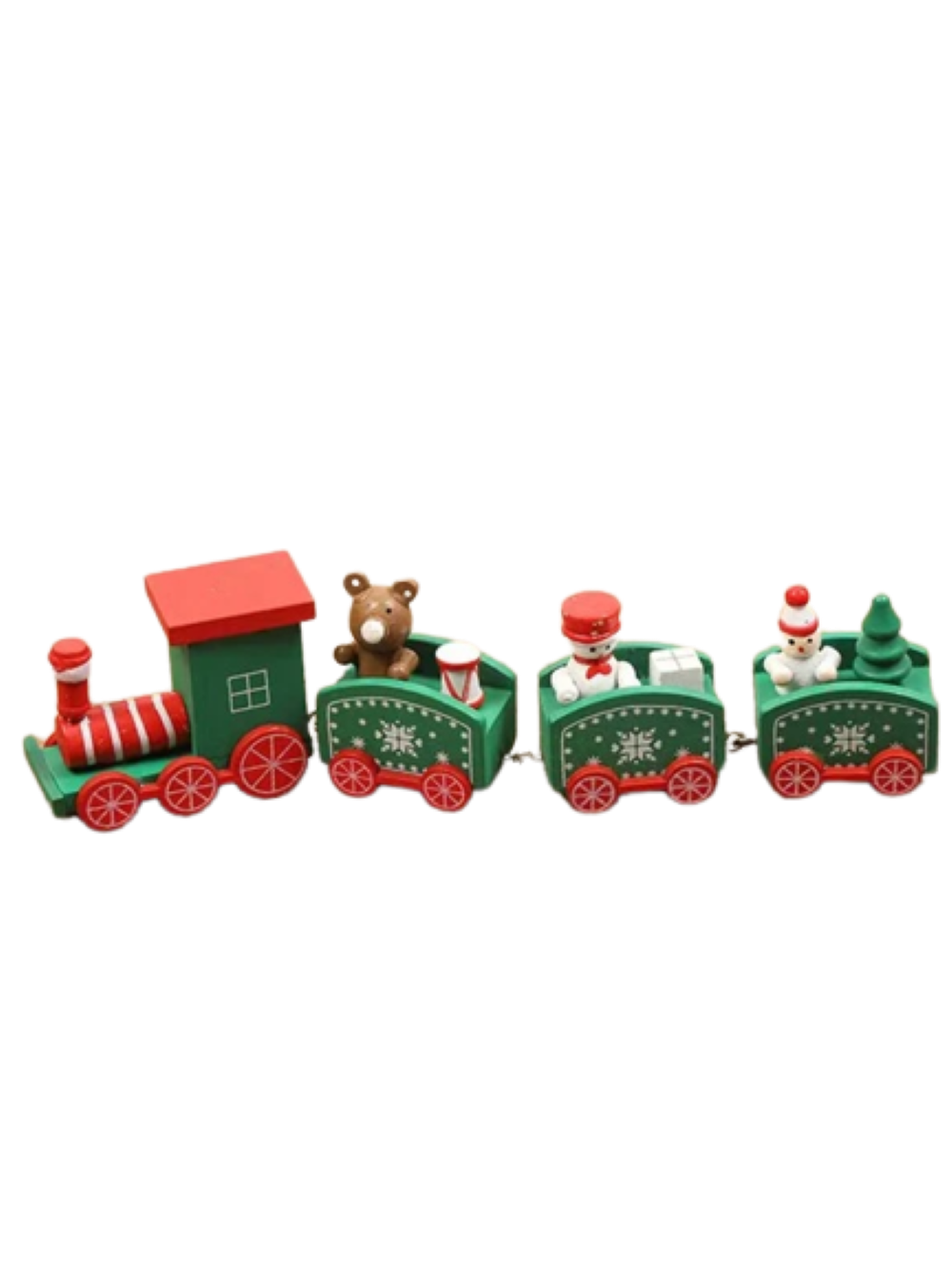 Kitcheniva Christmas Wooden Train Santa Claus Ornament | Michaels