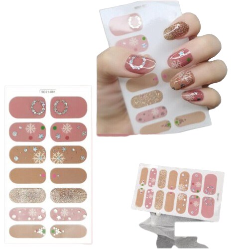 Kitcheniva 14 Styles Nail Art Wraps Full Size Stickers Michaels