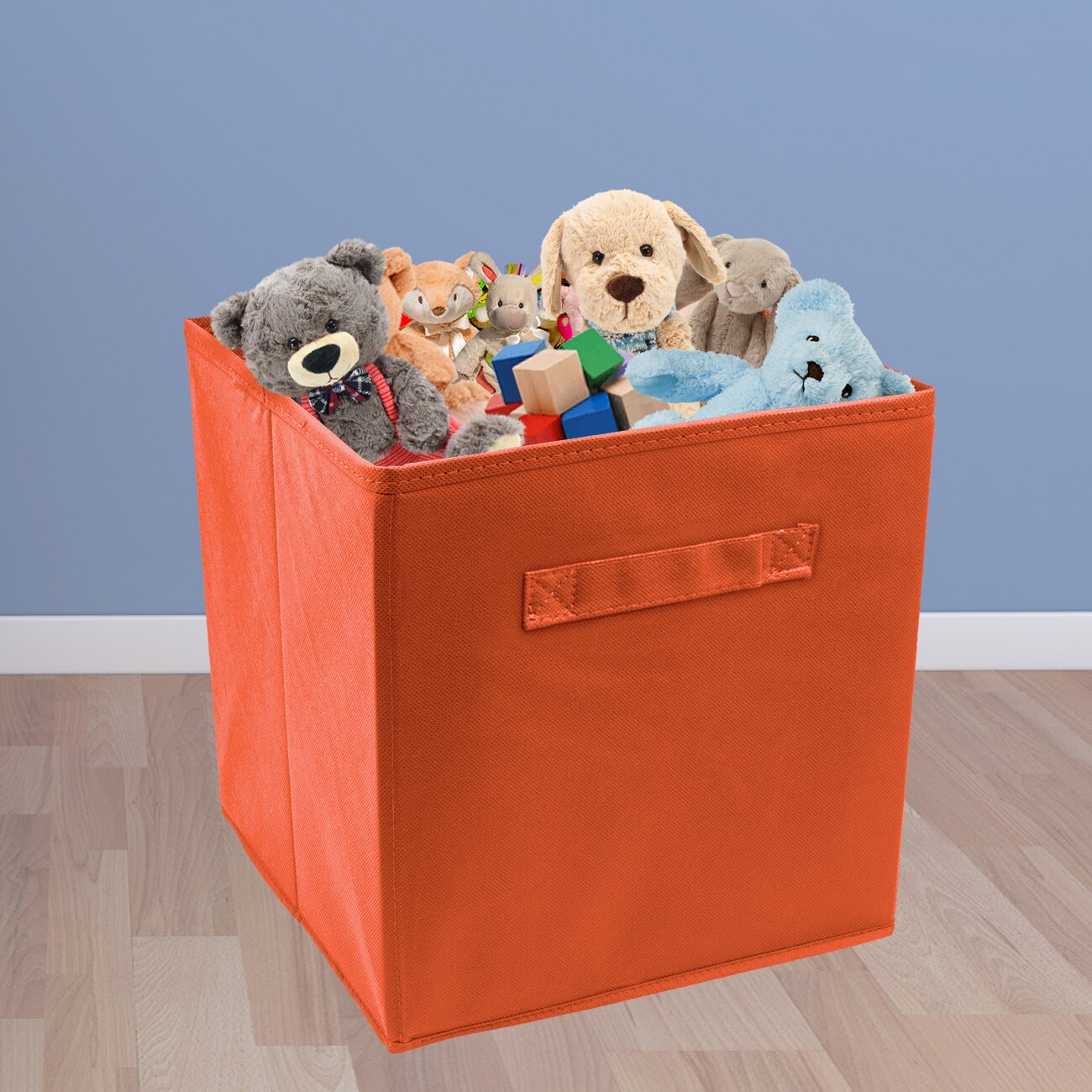 Sorbus Fabric Collapsible Cube Storage Bins Set (6 Pack)